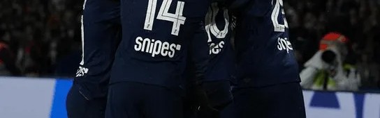 巴黎3-0里尔全场数据：射门13-7，射正7-4，绝对机会1-1